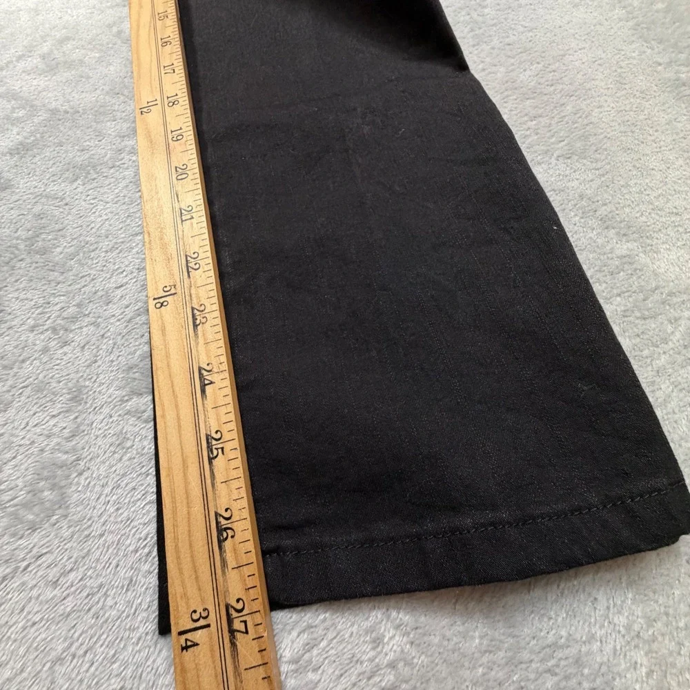 Vintage Chic Black‎ Comfort Legging Pants Size 10P Cotton Blend 90s High Waist